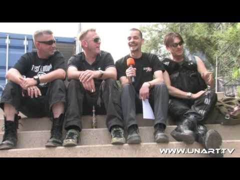 UnArt Live TV - Interview Tyske Ludder,Blackfield Gelsenkirchen 2010