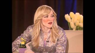 Ellen&#39;s First Interview with Madonna!