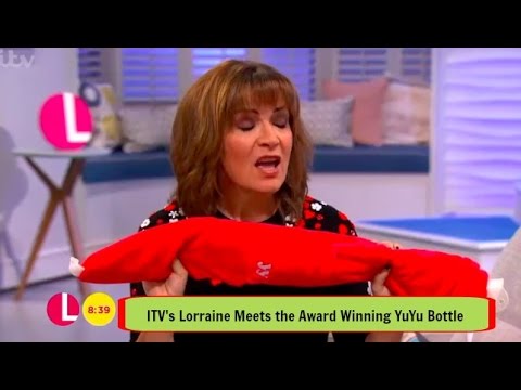 Lorraine Kelly wonder's "How did life exist before the YuYu Bottle?"