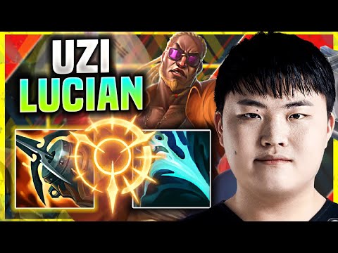 UZI IS SO GOOD WITH LUCIAN! - Uzi Plays Lucian ADC vs Aphelios! | Season 11