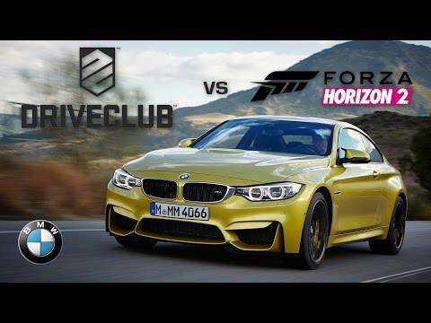 DriveClub vs Forza Horizon 2 - BMW M4 Sound Comparison