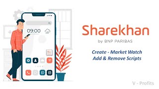 Equity - Create Market Watch Sharekhan Mobile App in Tamil