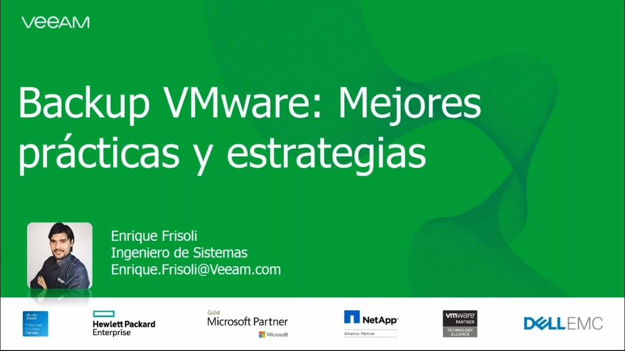 Backup de VMware: Mejores prácticas y estrategias video