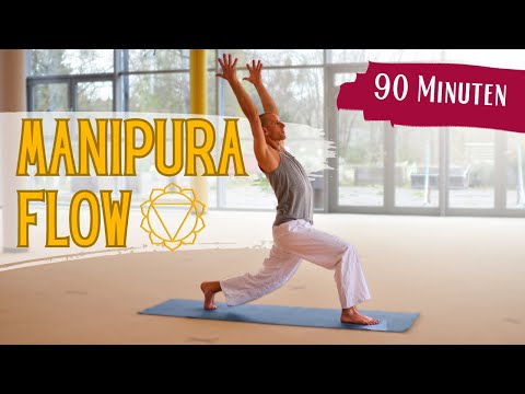 RAVI  | Asana Flow  Manipura Feuer | Yogastunde fordernd | Thema 3