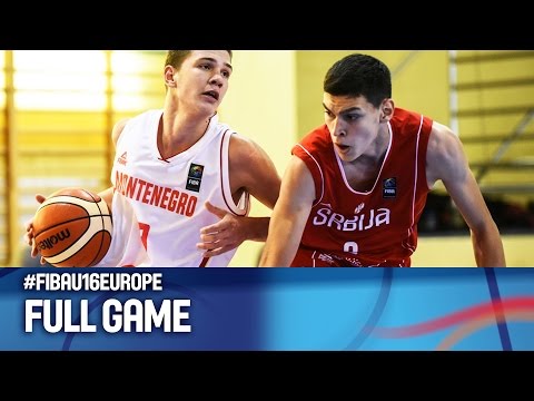 Montenegro v Serbia - Full Game - R 16 - FIBA U16 European Championship 2016