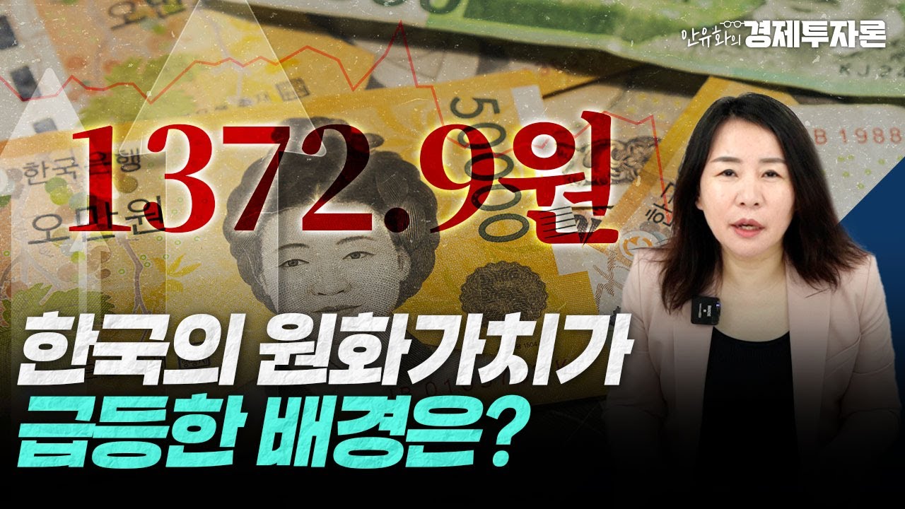 한국의 원화가치가 급등한 배경은?ㅣ안유화 경제투자론