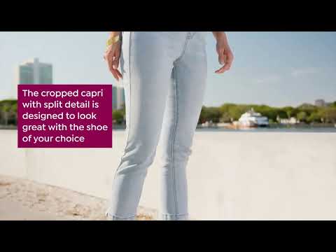 DG2 by Diane Gilman New Classic Stretch Split Hem PullOn...