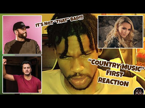 Hip Hop Fan REACTS to "COUNTRY MUSIC" For the First Time | SAM HUNT, GABBY BARRETT & LUKE BRYAN