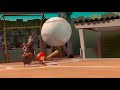 Chicken Little Hits A Home Run