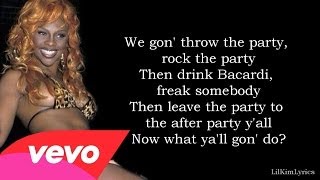 Lil&#39; Kim - Rock The Party Remix (Lyrics) Verse HD