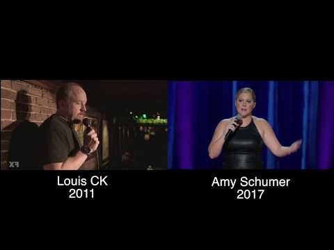 Amy Schumer Joke Stealing? You decide. Galifianakis, Attel, Louis CK