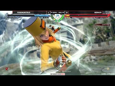 Soul Calibur 6 @ NLBC Online #9 - Feremuntrus vs Herack [4K/60fps]