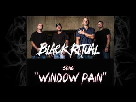 black ritual window pain