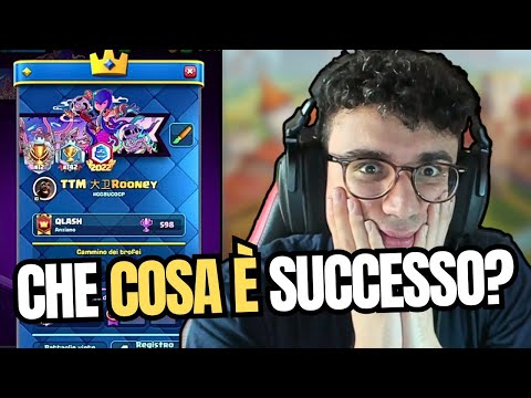 IERI TOP 1 ITALIA E OGGI COSA È SUCCESSO?! EPISODIO LADDER PAZZO! - CLASH ROYALE ITA
