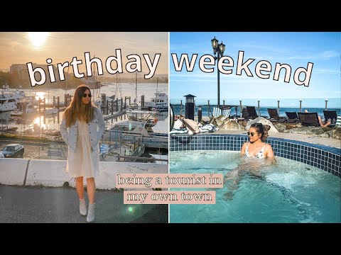Staying at the Best Hotel in Victoria 🌷 | Birthday Vlog | Being a Tourist in My Own Town