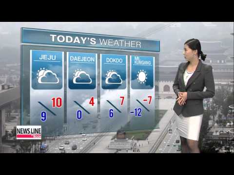 風が強くなって寒くなる 강한바람과 더불어 추워지는 날씨 (Winds getting stronger, chillier temps   강한바람과 더불어 추워지는 날씨)