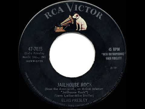 1957 HITS ARCHIVE: Jailhouse Rock - Elvis Presley (a #1 record)