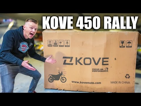 2024 KOVE 450 RALLY Unboxing & Assembly : First Look UP CLOSE!