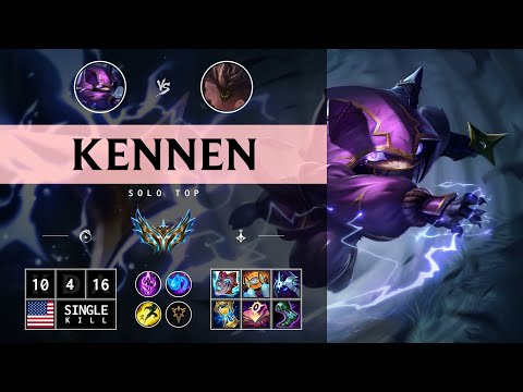 Kennen Top vs Malphite - NA Challenger Patch 14.13