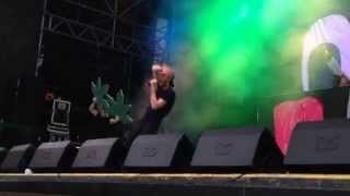 LEFT BOY-STONED Live @Vienna FM4 Hip-Hop Open Festival 2014