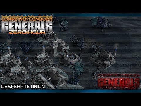 Rise Of The Reds 1.86 - USA Mission Desperate Union [C&C Generals Zero Hour]