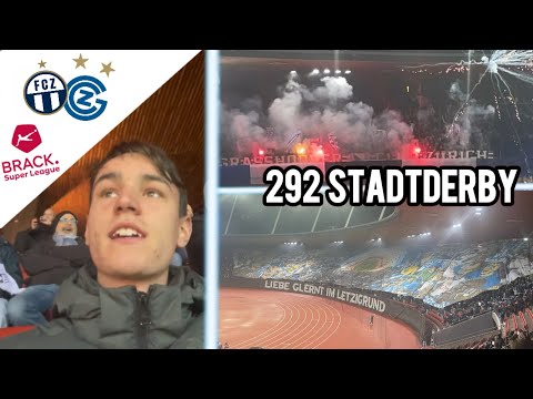 FCZ vs. GCZ | 292. Stadtderby | Der FC Zürich schlägt zurück 👊💪 | Stadionvlog #44