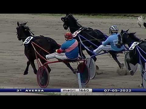Aversa trotto 7 Maggio 2022 - 3° Corsa