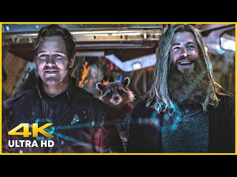 Asgardians Of The Galaxy | Avengers Endgame (Open Matte) [4K UHD]