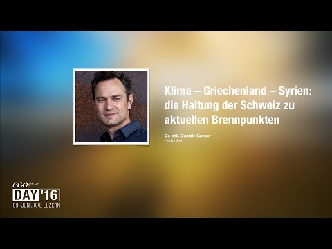 eco2friendly-DAY'16 – Dr. phil. Daniele Ganser