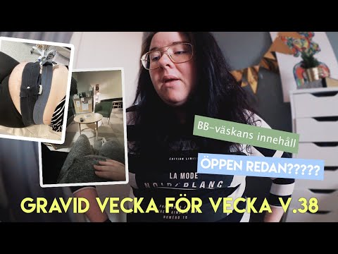 Akut in på förlossningen! ÖPPEN?! Gravid vecka 38