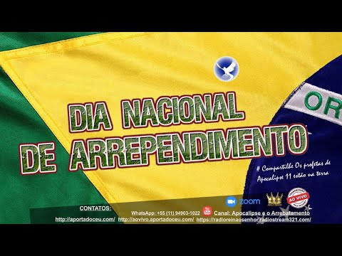 1839. 26/11/2020 | ARREPENDIMENTO NACIONAL - ARREPENDE-TE BRASIL