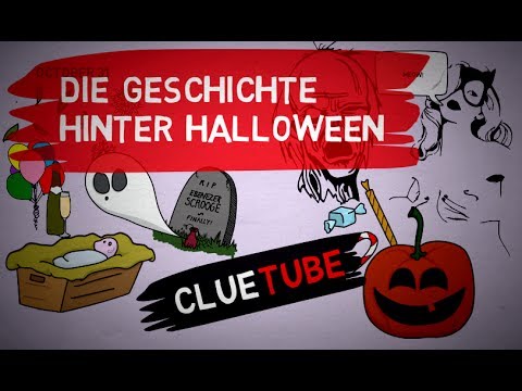 ClueTube | WARUM MAN SICH AN HALLOWEEN VERKLEIDET | DIE GESCHICHTE HALLOWEENs - ANIMIERT 2018