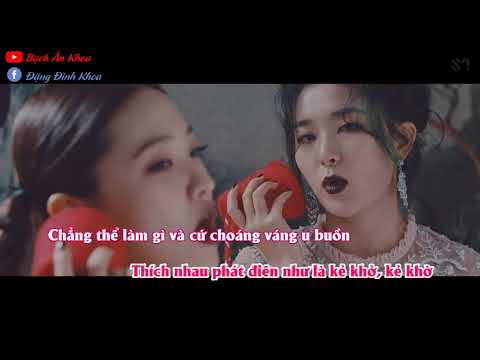 [Karaoke Việt + Beat] Red Velvet - Psycho Lời Việt