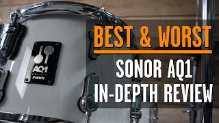 Video thumbnail for Sonor AQ1 Drums Review & Sound Test - Stock Heads vs Remo Emperors! Can you hear a difference? by Will Drums Daly