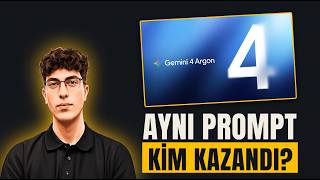 Herkes Gemini 4 Argon'u Konuşuyor: Claude Opus 5.5'i Geçti mi?