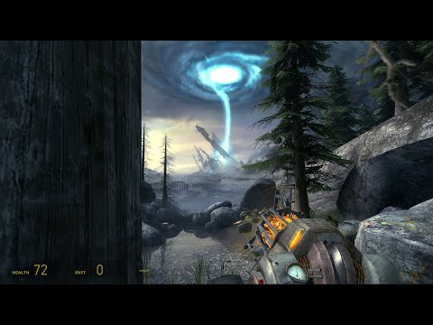 Waking up from a train crash | Half Life 2 Episode Two Part 1