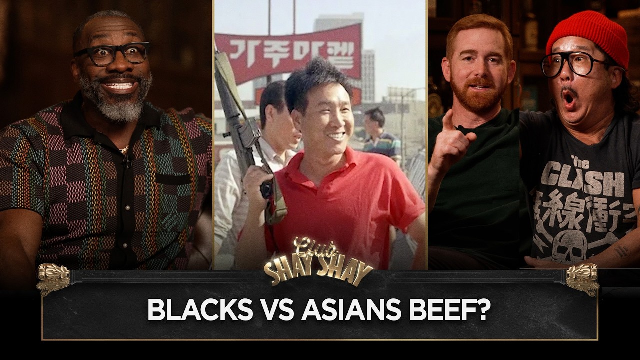 Blacks vs Asians Beef? Bobby Lee & Andrew Santino From Bad Friends Debate With Shannon Sharpe