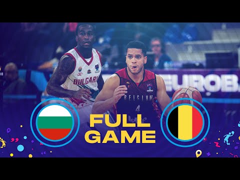 Bulgaria v Belgium | Full Basketball Game | FIBA EuroBasket 2022