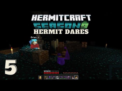 Hermit Dares - 3 Hermits 3 Wardens (HermitCraft Season 9)