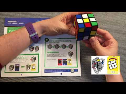 Layer One: Create a Daisy  / Learn to Solve the Rubik's Cube
