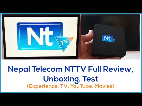 Nepal Telecom NTTV Review, Unboxing, Test | नेपाल टेलिकम टिभी NTC FTTH IPTV Experience