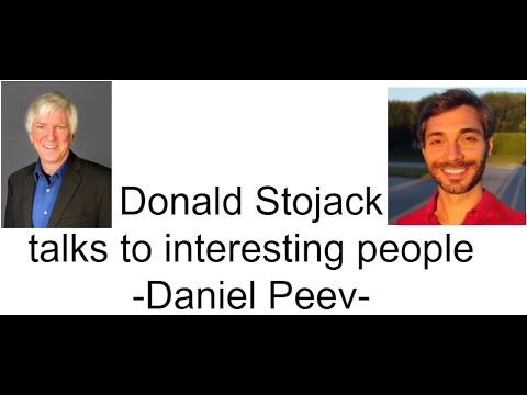 Donald Stojack talks to interesting people - Daniel Peev
