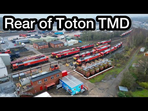 The LOCOS tucked away out of SIGHT at Toton TMD - Plus the return of 67002!