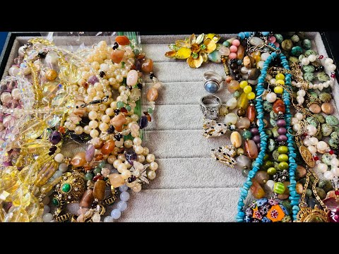 Jewelry Sale Video: Silpada, Florenza, Pearls, Stone, Sterling, Vintage Costume, Art, Crystal