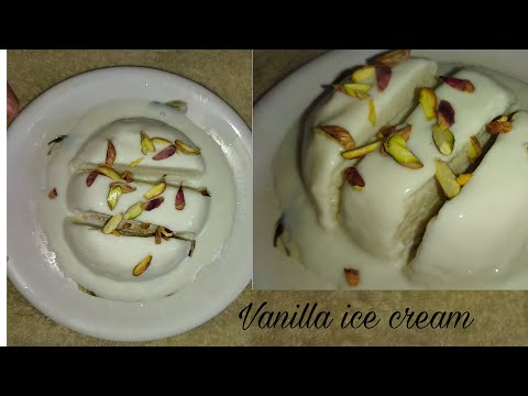 Vanilla ice cream|easy to make|by Rukhmini recipe Marathi