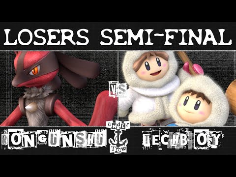 Rongunshu (Lucario) Vs. Techboy (Ice Climbers, ZSS) - Losers Semi-Final - Undertow 2022 - PM Singles
