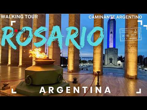 Rosario Santa Fe Argentina 🇦🇷 WALKING TOUR