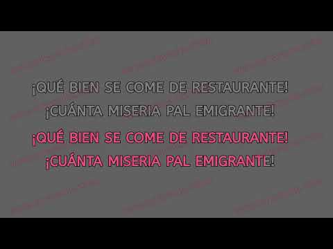 (Karaoke) El emigrante - Celtas Cortos (Karaoke)