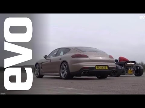 Ariel Atom Supercharged vs Porsche Panamera Turbo S