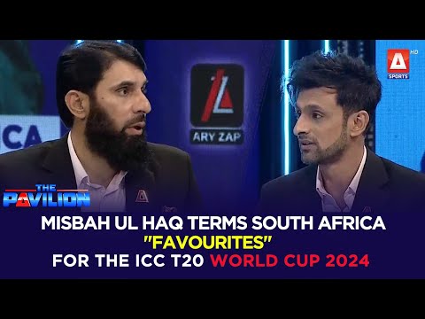 #MisbahUlHaq terms South Africa "favourites" for the ICC T20 World Cup 2024,